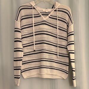 Brit.NY Women's Striped Knit Sweater Nautical Beach, size small